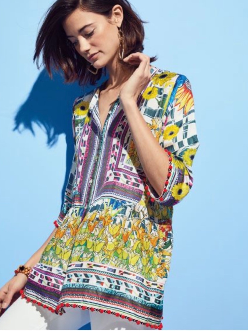 Johnny Was Theda Tunic